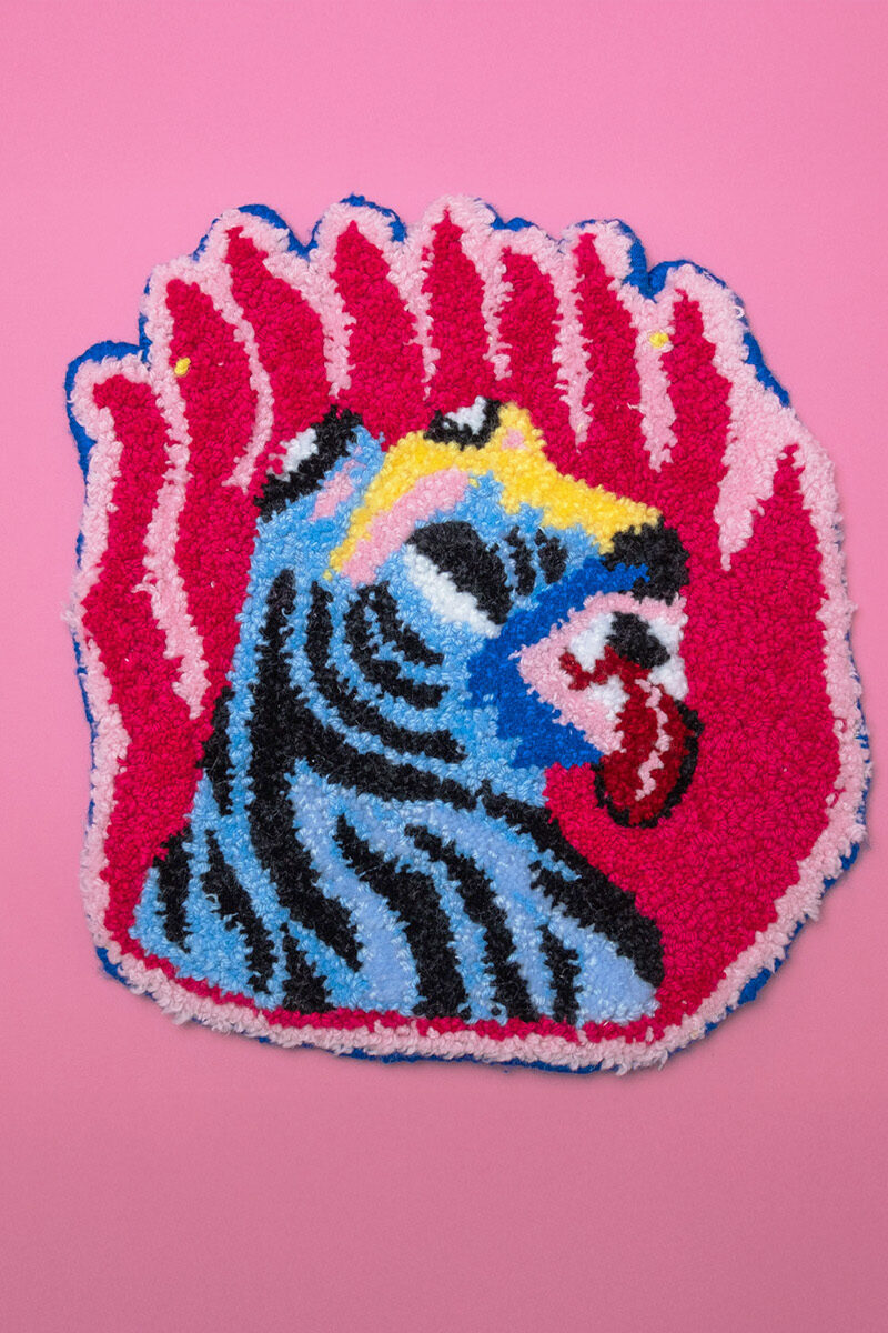Blue tiger
